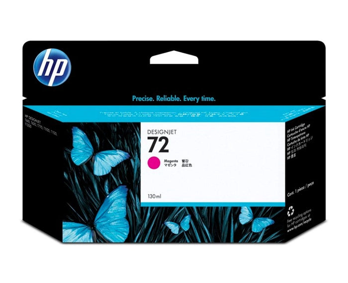HP 72 Magenta Kırmızı 130ML Plotter Kartuşu C9372A