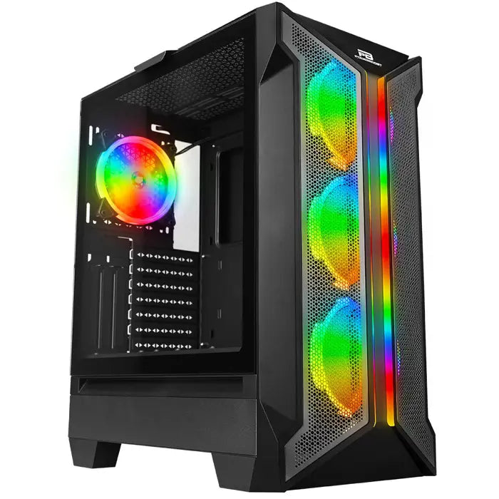 PowerBoost VK-Z002B USB 3.0 Mesh ARGB Ring Fanlı Gaming Kasa JBST-VKZ002B