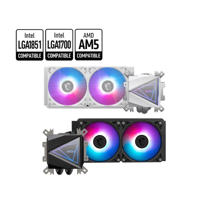 MSI MAG CORELIQUID I240 240 mm Sıvı İşlemci Soğutucusu SİYAH