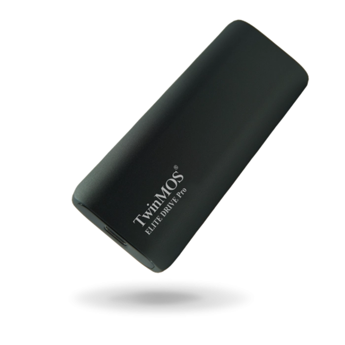 TwinMOS PSSD1TBEDP, 1TB, Taşınabilir External SSD, USB 3.2, Type-C (Dark Gray)