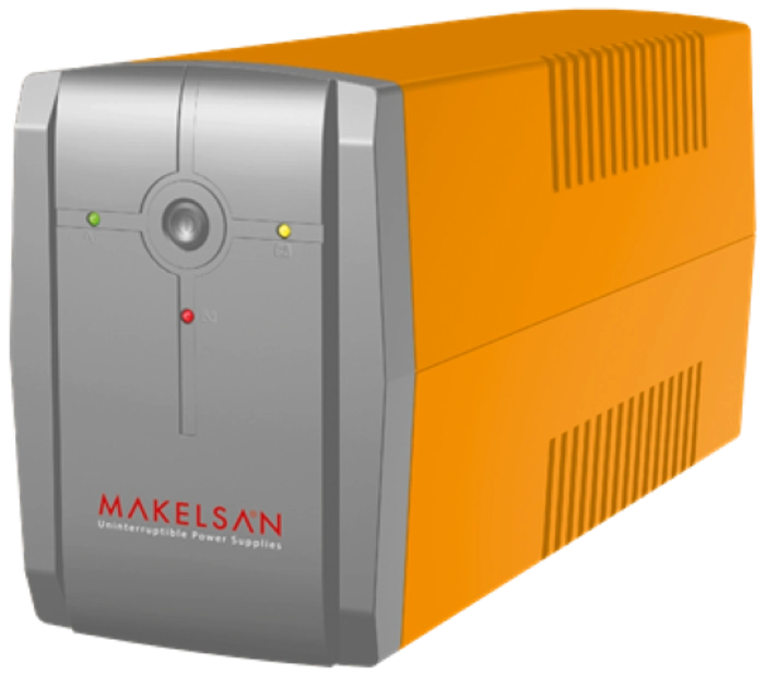 MAKELSAN LION 850VA (1X 9AH) 5-10DK, LİNE İNTERAKTİF KESİNTİSİZ GÜÇ KAYNAĞI - MU00850L11EA005