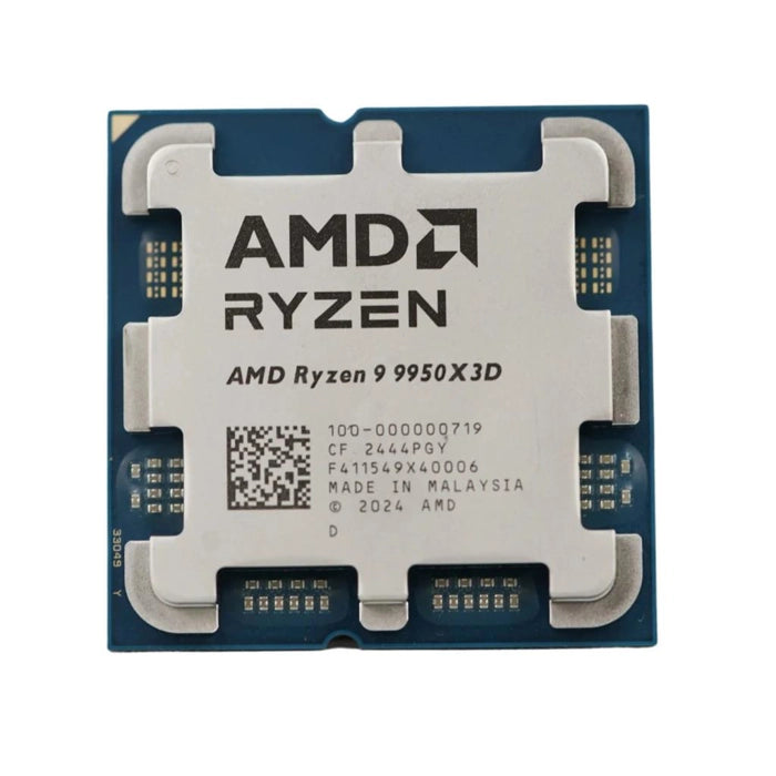 AMD TRAY - AMD Ryzen 9 9950X3D 4.30GHz 128MB AM5 İşlemci (Grafik Kart VAR, Fan YOK)
