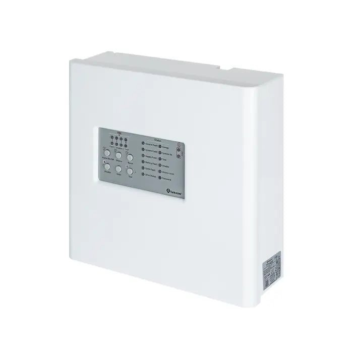 TEKNIM TEKNİM TFP-4404P KONVANSİYONEL 4 BÖLGELİ YANGIN ALARM PANELİ