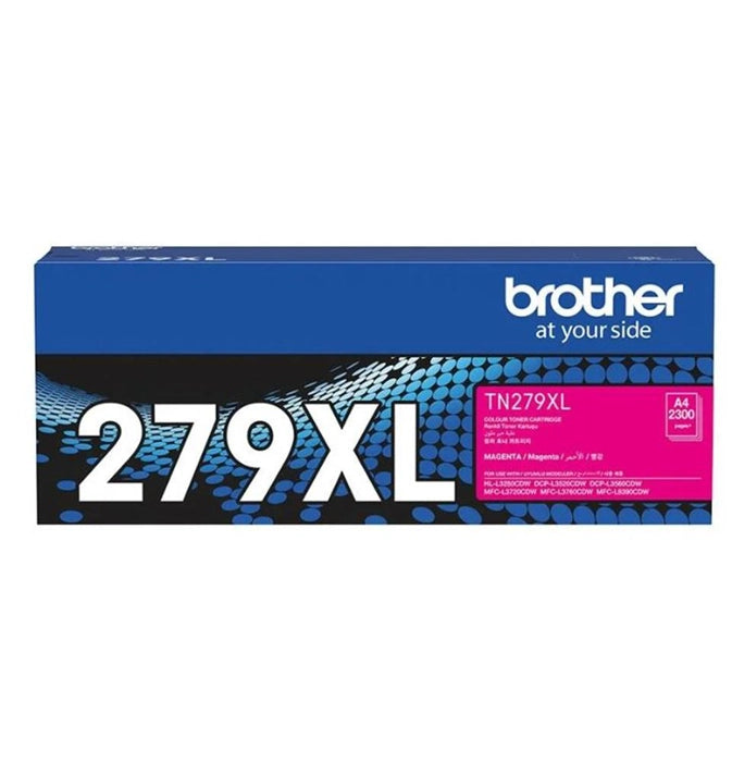 Brother TN-279XLM Magenta Kırmızı Toner HL-L3280CDW  DCP-L3520-3560 MFC-L3720-3760-8390 2.300 Sayfa