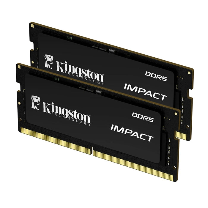 Kingston KF556S40IBK2-64TR Impact 64GB DDR5 5600MHz CL40 Notebook Performans Ram Kit (2x32GB)