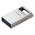 Kingston DTMC3G2/128GB DataTraveler Micro 200MB-s Metal USB 3.2 Gen 1 Flash Bellek