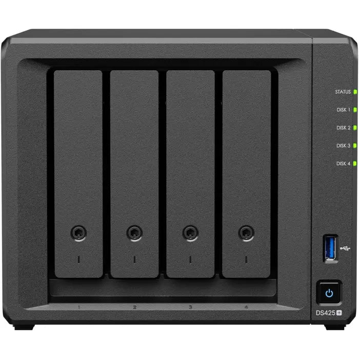 SYNOLOGY DS425PLUS 2GB 4 BAY 2xGLAN NAS DEPOLAMA ÜNİTESİ