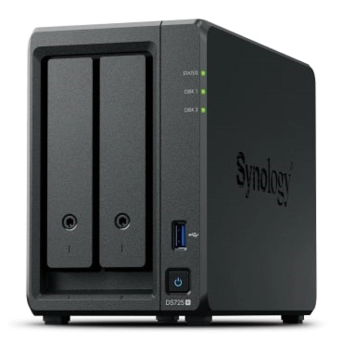 SYNOLOGY DS725PLUS 2 BAY 2xGLAN NAS DEPOLAMA ÜNİTESİ