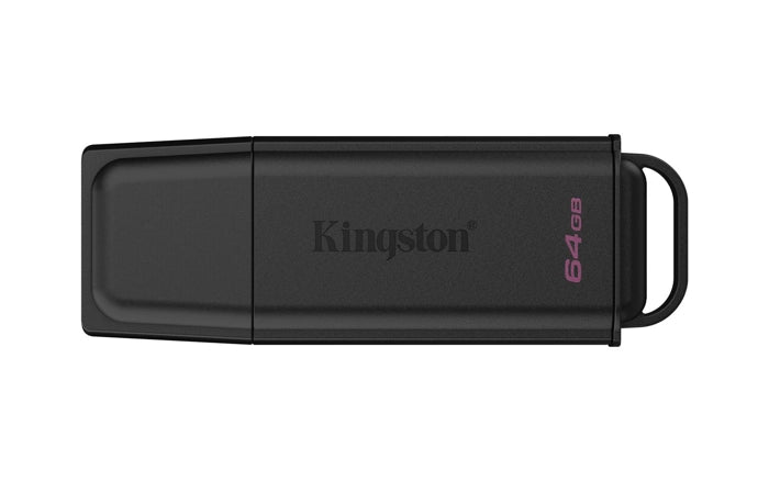 Kingston DTXG2/64GB - 64GB Portable USB 3.2 Gen 1 DataTraveler Exodia Black Flash Bellek