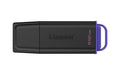 Kingston DTXG2/512GB - 512GB Portable USB 3.2 Gen 1 DataTraveler Exodia Black-Purple Flash Bellek