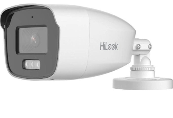 Hilook THC-B227-LMS 2mp Dual Light 2.8mm (TVI-AHD-CVI-CVBS) Sesli Bullet Kamera Dual-Light