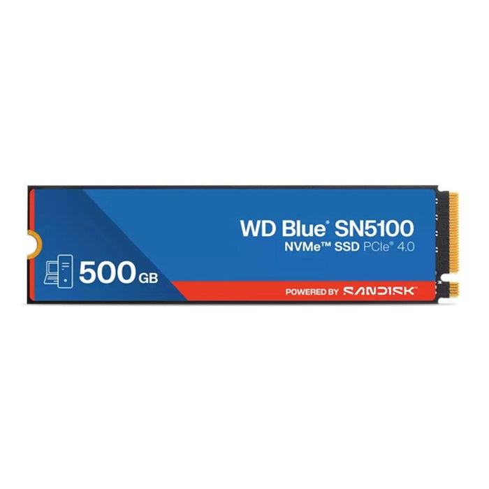 WESTERN DIGITAL WD Blue WDS500G5B0E - SN5100 500GB M.2 NVMe SSD (6600/5600)