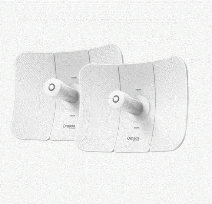 TP-LINK OMADA Beam Bridge 5 UR KIT 1 Port Gigabit 5Ghz 867Mbps 2 Anten Bridge Wi-Fi Access Point
