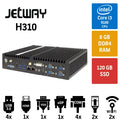 Jetway H310 Intel Core i3 9100 8GB 120GB SSD Endüstriyel Mini Pc