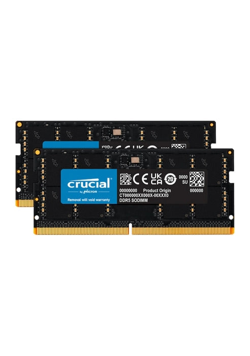 CRUCIAL CT2K32G56C46S5 64GB 5600MHz (2x32) DDR5 Notebook Bellek