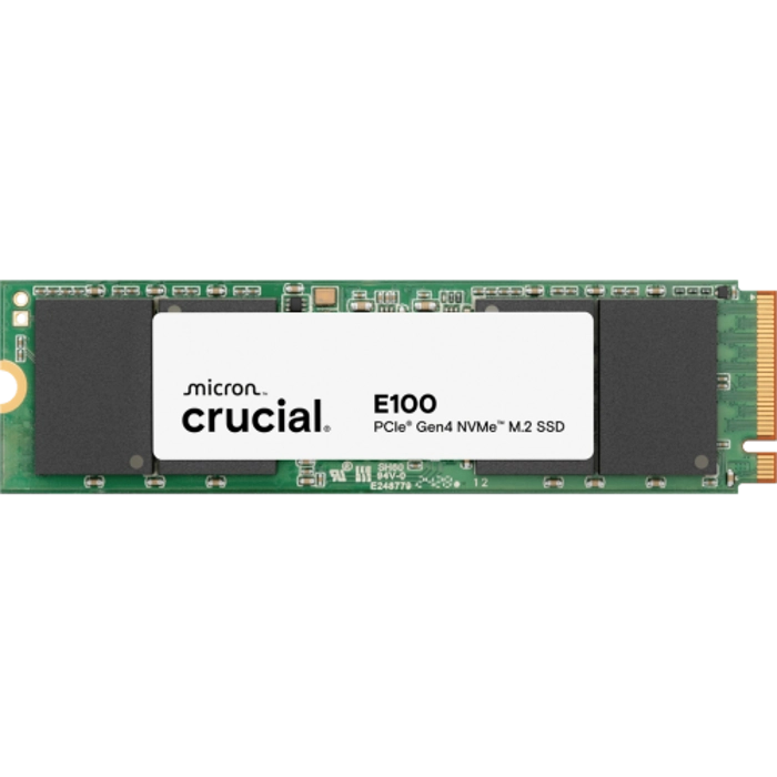 CRUCIAL CT2000E100SSD8 E100 2TB 5000/4500 Gen4 NVME PCIe M.2 2280 SSD