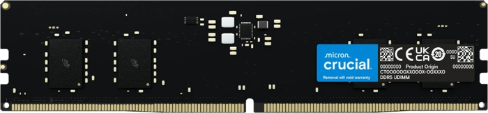 CRUCIAL CT8G48C40U5 - 8GB 4800MHZ CL40 VALUE DDR5 PC RAM