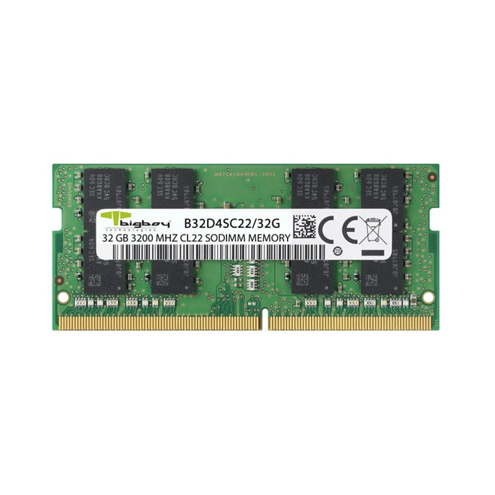 Bigboy B32D4SC22/32G - 32GB DDR4 3200MHz CL22 Notebook Rami