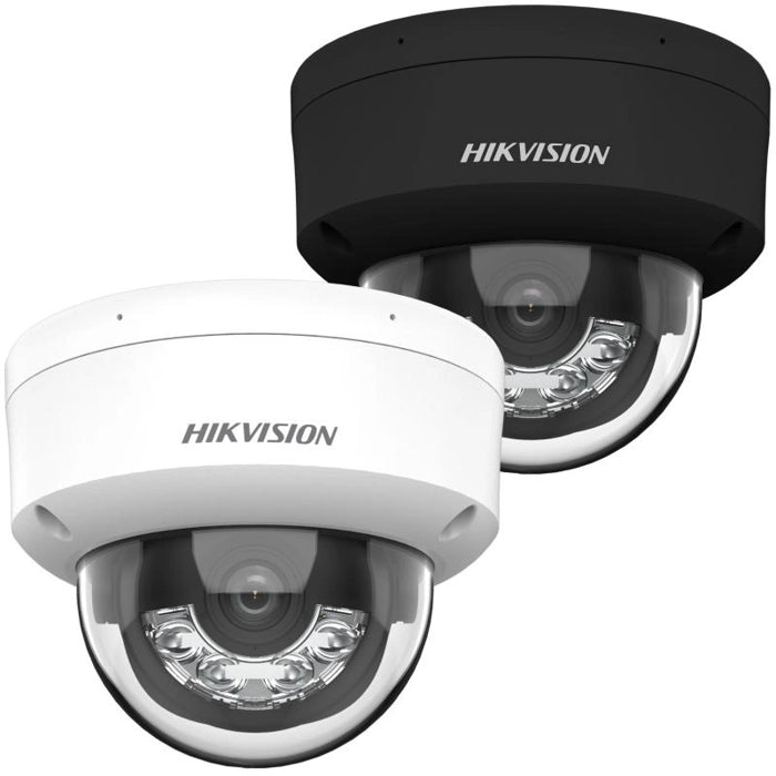Hikvision DS-2CD2183G2-LIS2U 8MP 2.8mm 30mt IR AcuSence Dome IP Kamera-Beyaz Kas