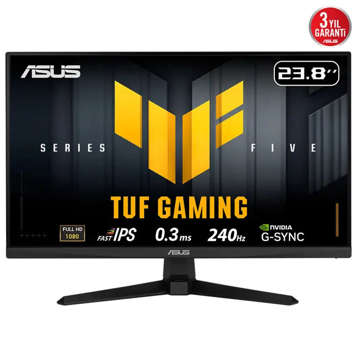 ASUS 23.8 TUF GAMING VG249QM5A 0.3MS 240HZ GAMING AI ELMB FHD FAST IPS