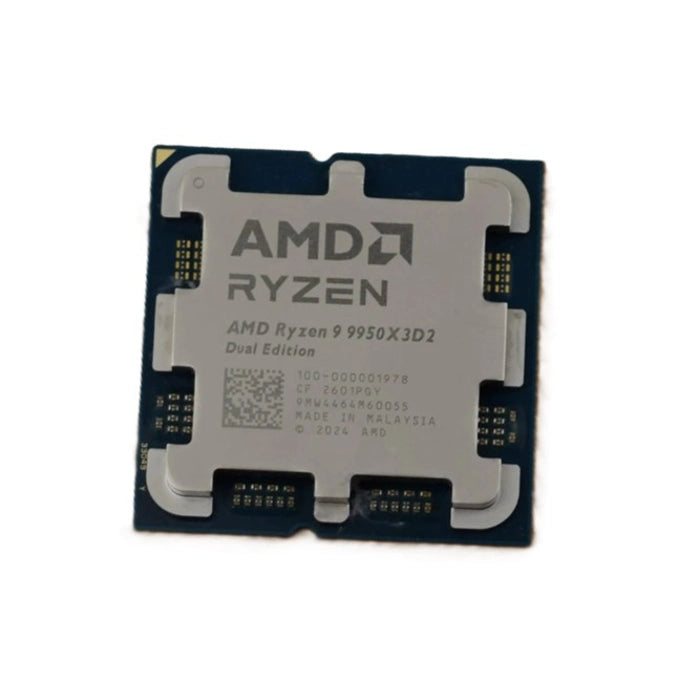 AMD TRAY - AMD Ryzen 9 9950X3D2 4.30GHz 192MB AM5 İşlemci (Grafik Kart VAR, Fan YOK)
