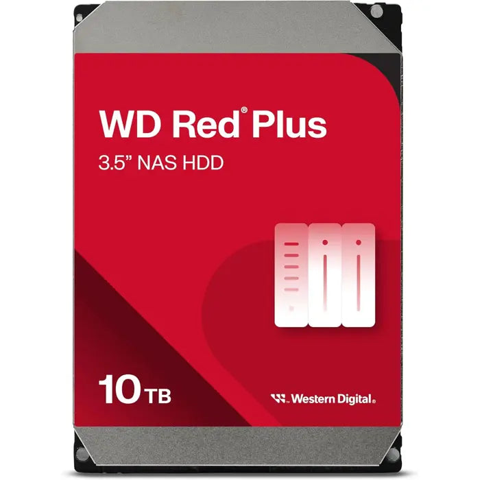 WESTERN DIGITAL WD RED PLUS WD100EFGX 10TB 7200RPM 256MB SATA3 6Gbit/sn NAS HDD