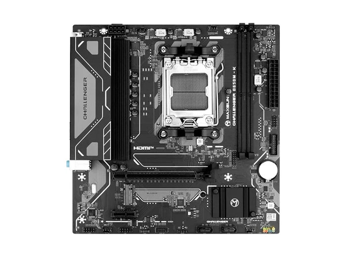 Maxsun Challanger B650M-K AM5 DDR5 6400 Mhz M.2 HDMI mAtx AMD Anakart MS-CHL-B650M-K