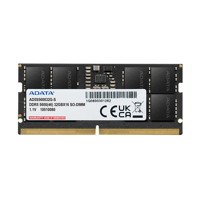 Adata AD5S560016G-S - 16GB 5600Mhz DDR5 CL46 Kutulu Notebook Bellek
