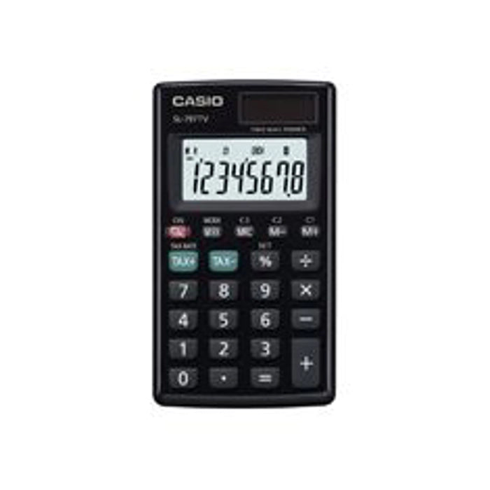 Casio SL-797TV-BK CEP TİPİ HESAP MAKİNESİ