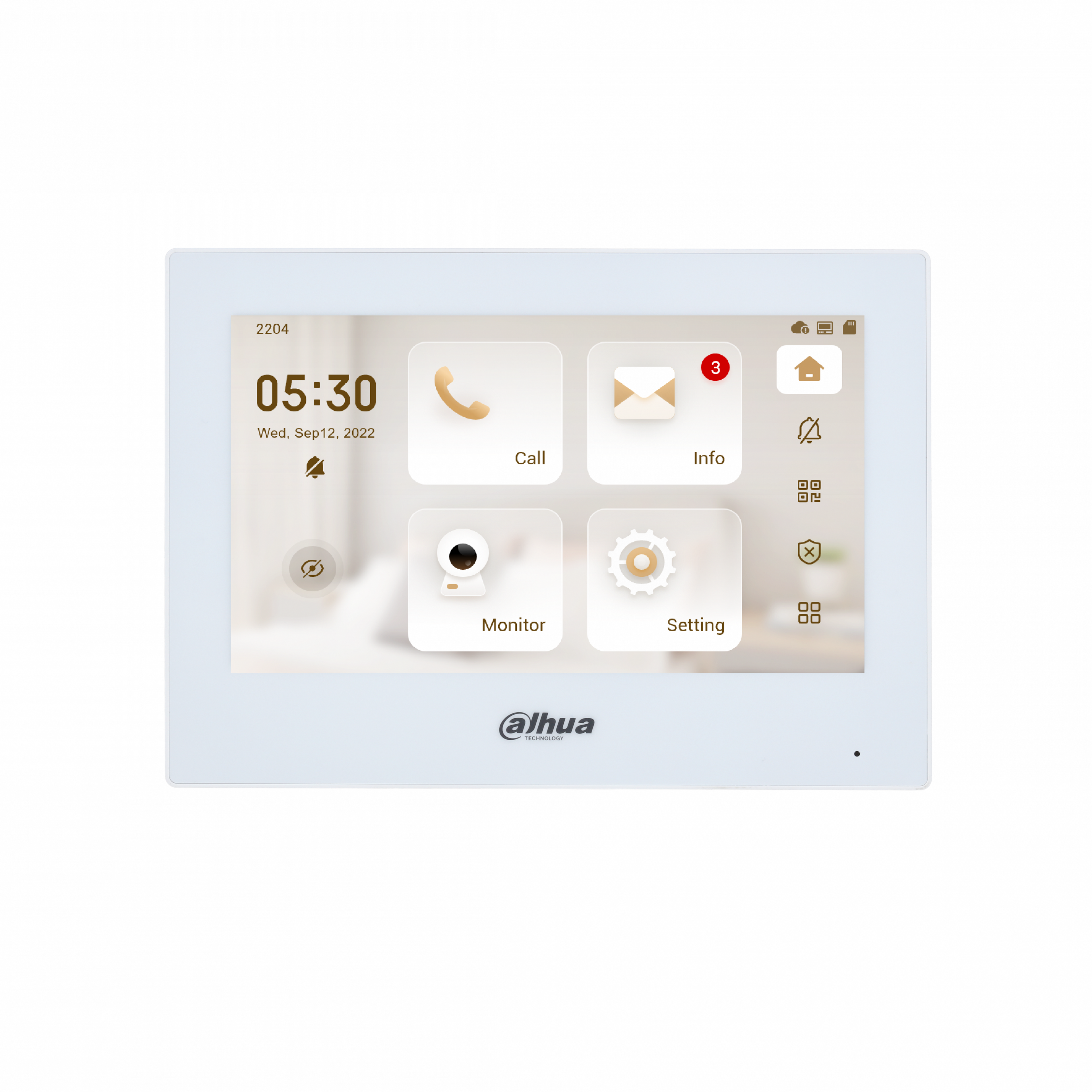 Dahua VTH2621G-WP Görüntülü Diafon İç Ünite Monitör