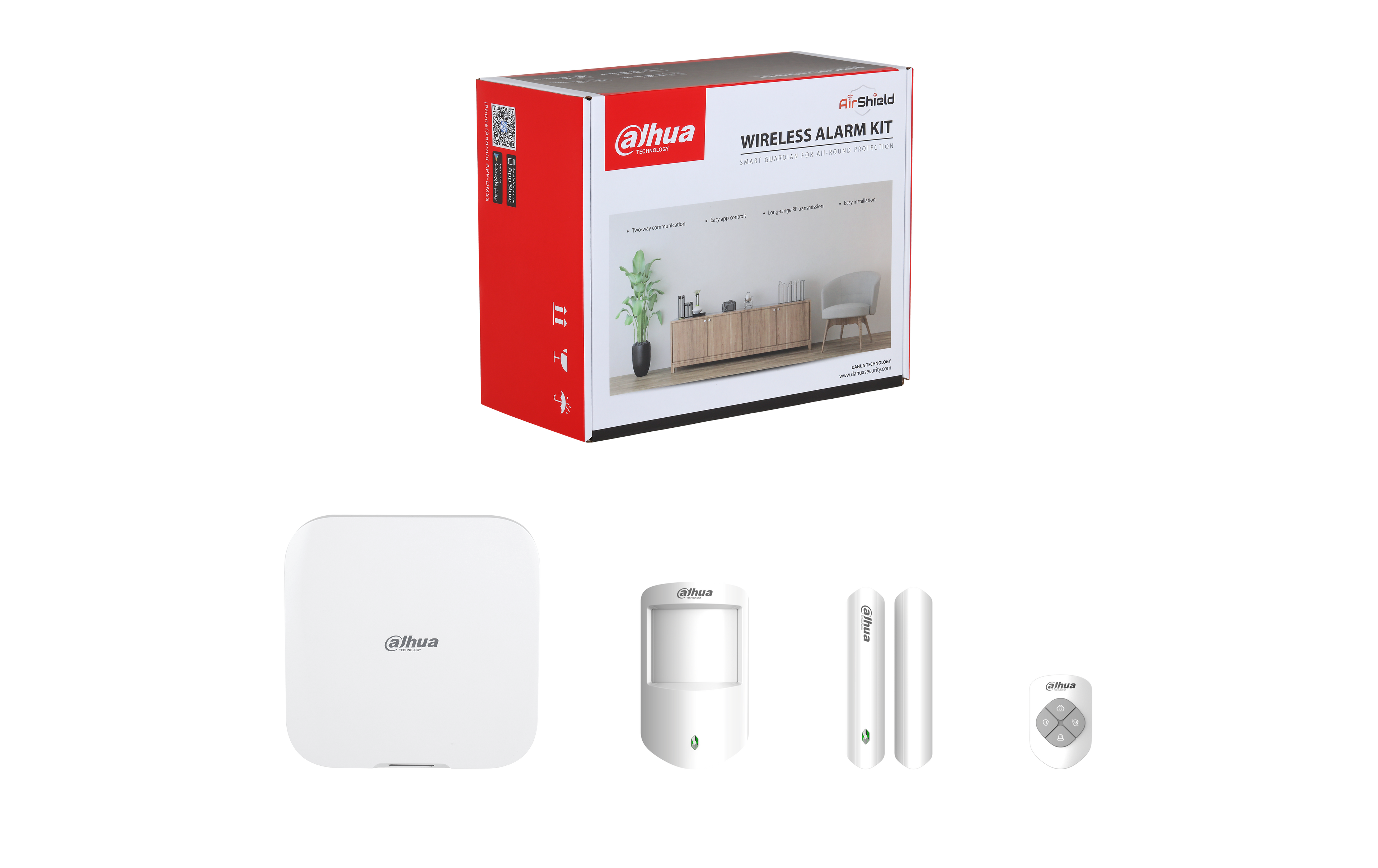 Dahua DHI-ART-ARC3800H-03-W2 Kablosuz Alarm Sistemi Bileşeni