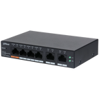 Dahua CS4006-4ET-60 4 Port PoE Switch Ağ Anahtarı