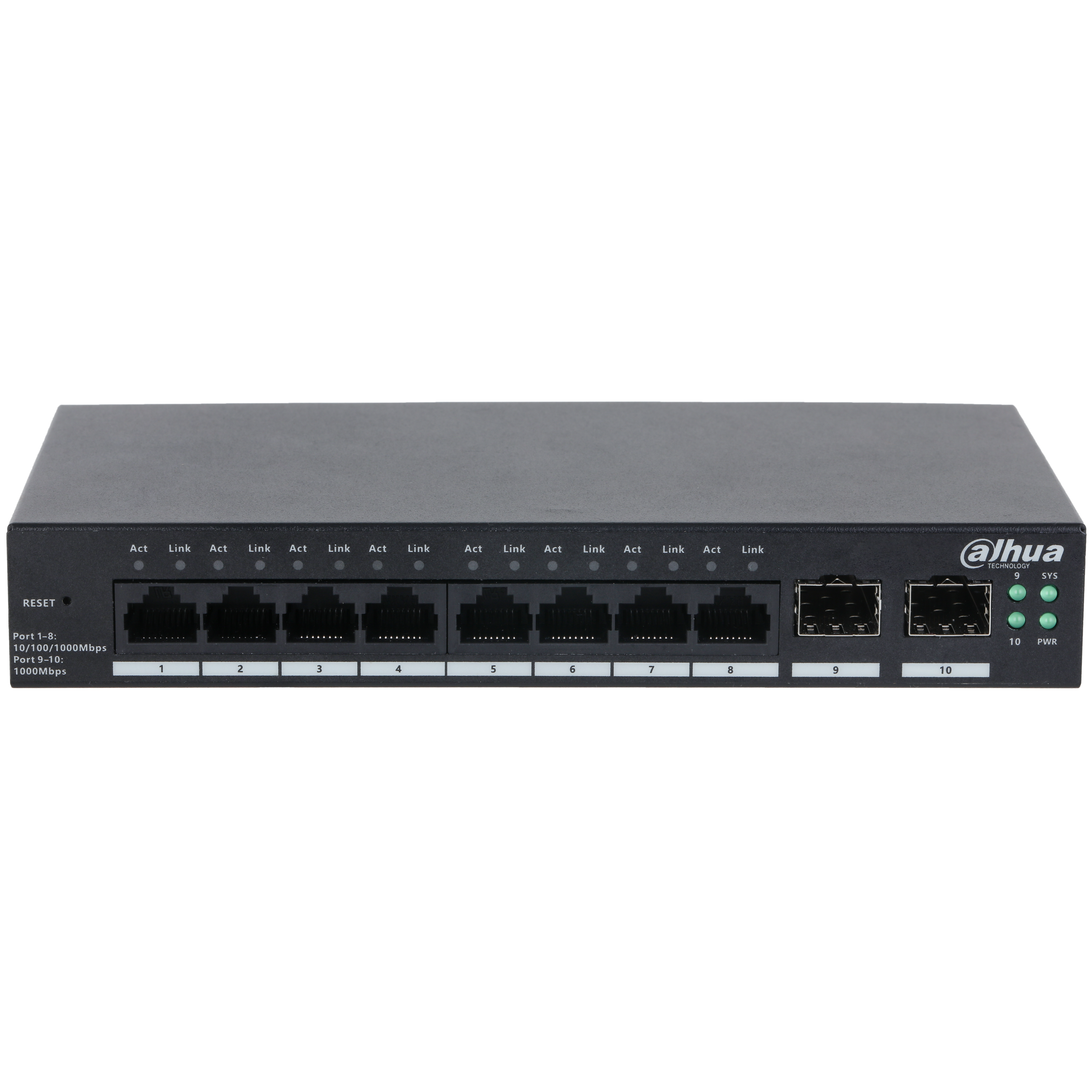 Dahua CHS4210-8GT-110 PoE Switch Ağ Anahtarı