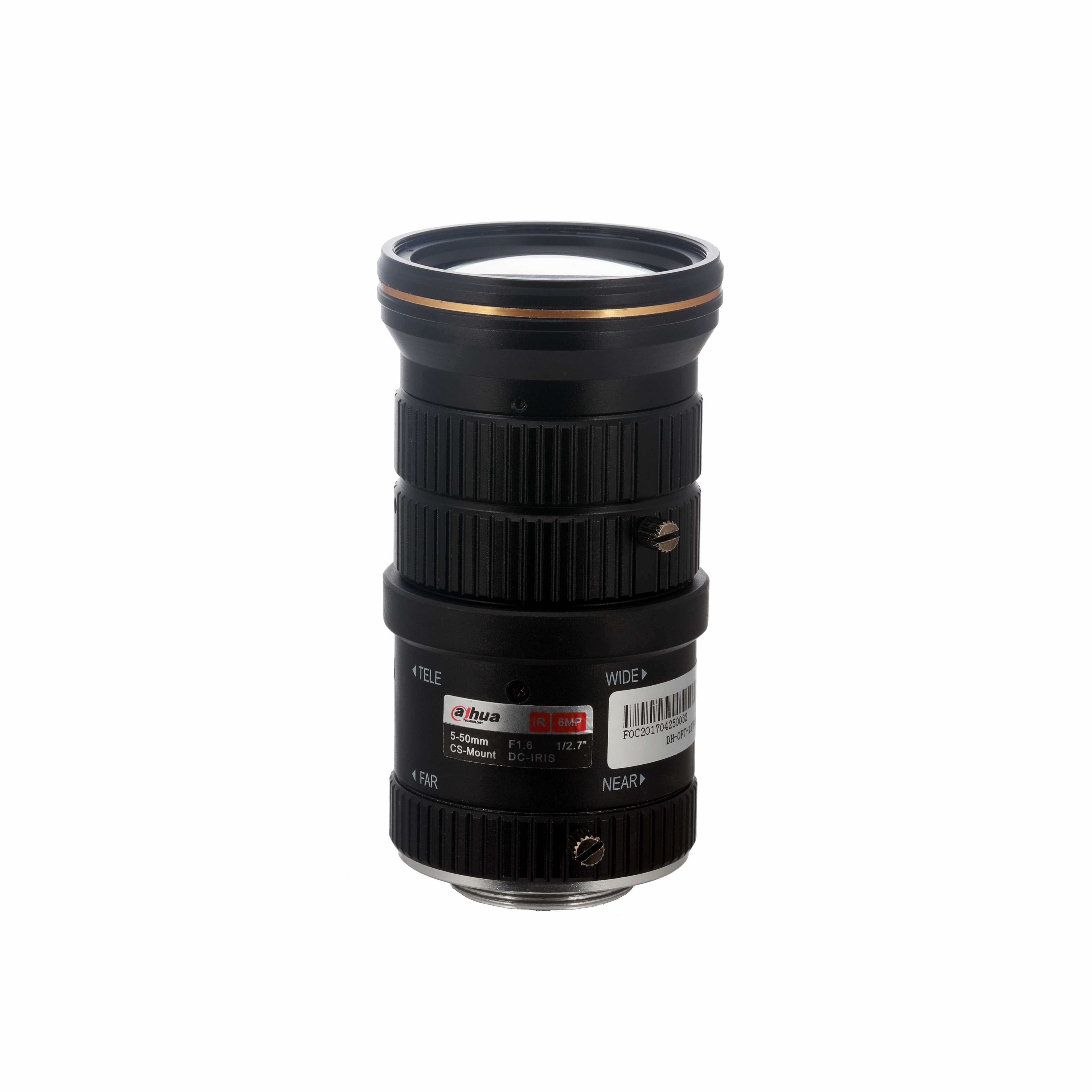 Dahua PFL0550-E6D Megapiksel Varifokal Kamera Lensi CS Mount