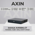 Dahua XVR1B16-I/T 16 Kanal HDMI/VGA Çıkışlı WizSense Hibrit XVR Kayıt Cihazı (16TB SATA)