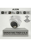HAC-T1A21-U-IL-A 2MP Dahili Mikrofonlu Akıllı Işıklı Gece Renkli Dome Kamera