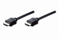 DIGITUS AK-330114-030-S Hdmi High Speed with Ethernet Bağlantı Kablosu (Hdmi 1.4), 1080p, Hdmi Tip A Erkek - Hdmi Tip A Erkek, 3 metre, AWG32, gold flash kaplama, siyah renk