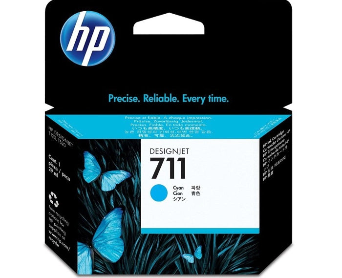 HP 711 Cyan Mavi 29ML Plotter Kartuşu CZ130A