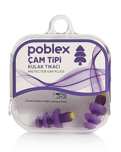 Poblex Çam Tipi Kulak Tıkacı - Large
