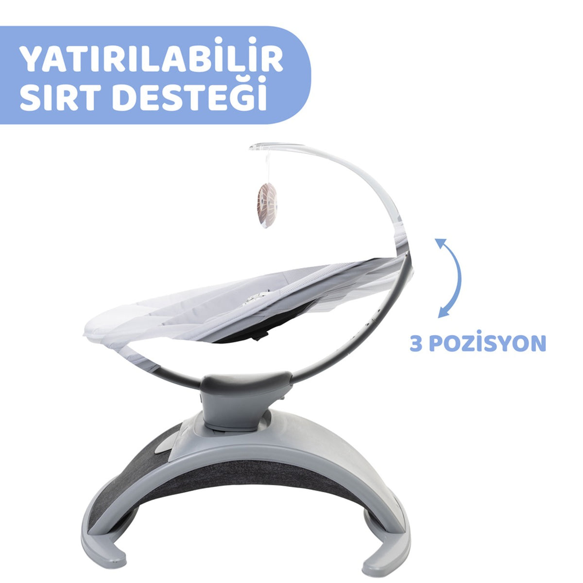 Chicco Comfy Elektrikli Ana Kucağı Silver Spring