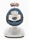 4moms Mamaroo 5.0 Elektrikli Ana Kucağı - Slate Blue + Yenidoğan Destek Pedi