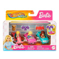 Hot Wheels Racerverse Barbie 3 lü Araba Seti JDG45