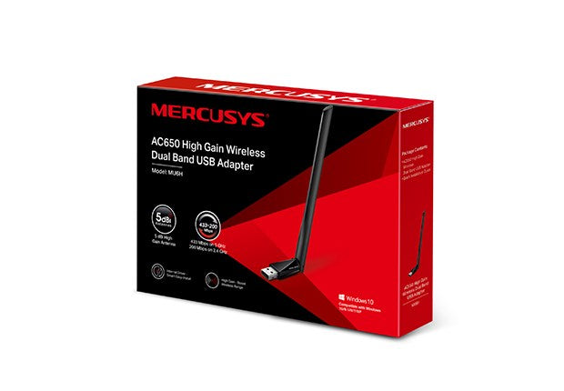 Tp-Link Mercusys MU6H 650 Mbps USB Adaptör