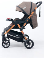 Comfymax 2-Way Çift Yönlü Bebek Arabası  – Wood Brown