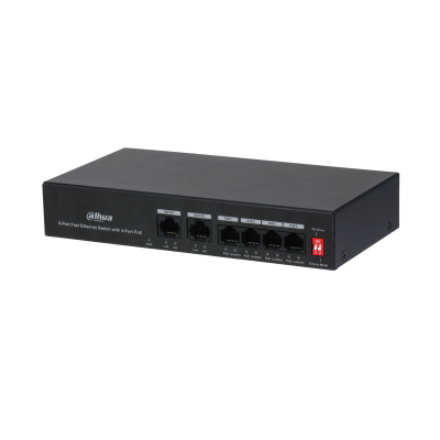 Dahua PFS3006-4ET-36 4 Port PoE Switch Ağ Anahtarı