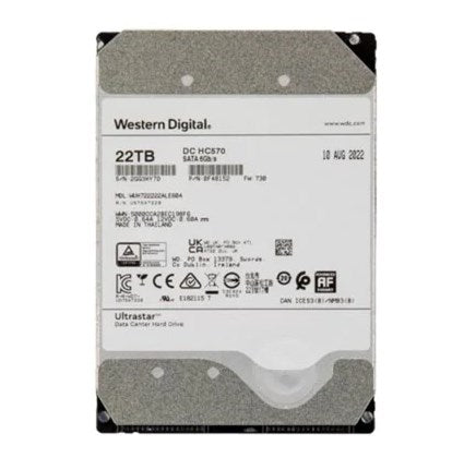 WD Ultrastar DC HC570 Enterprise 22TB -0F48155