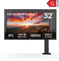 LG 31.5'' 32UN880K-B 4K Ergonomik Stand IPS
