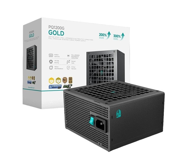 DeepCool 1200W 80+ Gold Power Supply (PQ1200G)