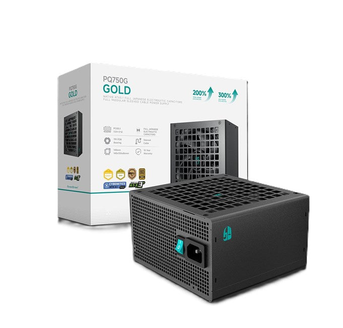 DeepCool 750W 80+ Gold Power Supply (PQ750G)
