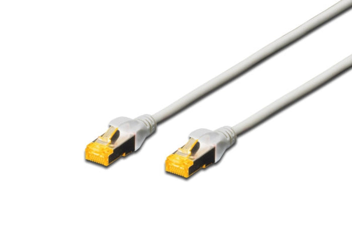 DIGITUS DK-1644-A-0025 Digitus CAT 6A S-FTP Patch Kablosu, LSZH, Cu, AWG 26/7, 0.25 metre, gri renk